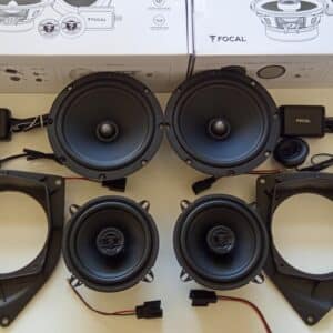 Kit 6 altoparlanti FOCAL per Citroen C3 Pluriel serie dal 2003 Anteriori e Posteriori