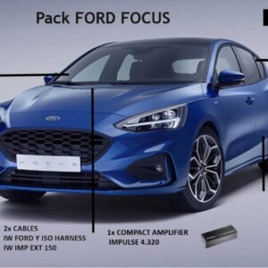 Kit Focal inside Premium 6.2 per Ford Focus III serie dal 2011 al 2017
