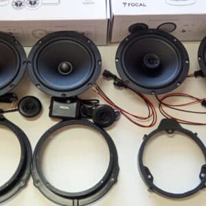 Kit 6 altoparlanti Focal per Mercedes ML (W166) Anteriori e Posteriori