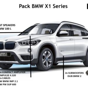 Kit Focal Inside Powered 6.2 Impulse per BMW X1 (F49) serie dal 2016