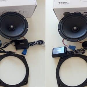 Kit 8 altoparlanti Focal per Hyundai Tucson 04-15 Anteriori e Posteriori