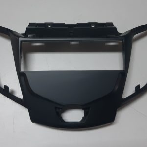 Mascherina Autoradio 1 DIN per Ford Fiesta nera serie dal 2008 al 2018