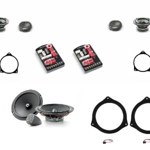 Kit altoparlanti 3 vie + 2 vie Focal per Land Rover Freelander 2° serie