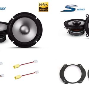 Kit 6 altoparlanti Alpine S2 per Alfa Romeo GTV Anteriori e Posteriori