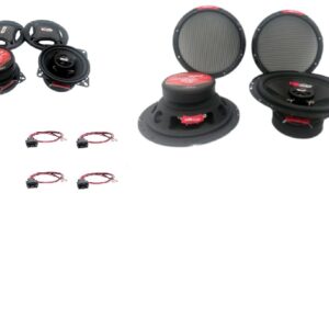Kit amplificatore + altoparlanti per Mercedes CLK W208 coupè plug and play serie dal 1997 al 2002