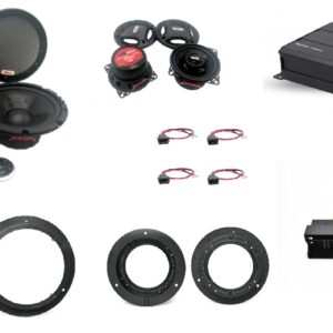 Kit amplificatore + altoparlanti per Mercedes classe B W245 plug and play