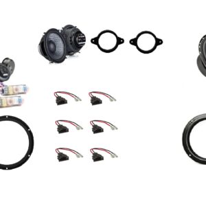 Kit 3 vie Gladen per Audi Q3 (8U) serie dal 2011 al 2018