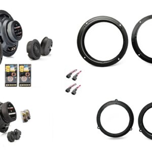 Kit 8 altoparlanti Gladen per AUDI A5 B9 Sportback Anteriori e Posteriori