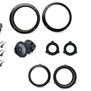 Kit 3 vie Gladen per Audi A6 (4G) serie dal 2011 al 2018