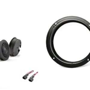 Kit 4 altoparlanti Gladen per AUDI A4 B8 Avant (8K5) dal 2009 al 2016 Anteriori