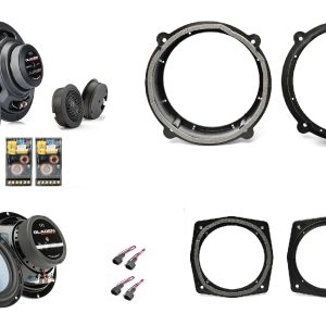 Kit 6 altoparlanti Gladen per Audi TT Anteriori e Posteriori