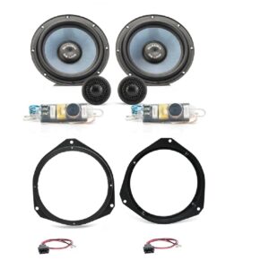 Kit 8 altoparlanti Gladen + amplificatore Mosconi per BMW X5 (E53) 1999-2006