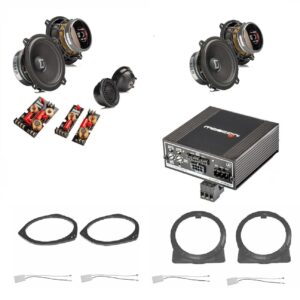Gladen Mosconi kit Sound Upgrade per Honda Civic EP1 Anteriori e Posteriori