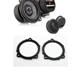 Kit 4 altoparlanti + adattatori per Gladen Mosconi per BMW Serie 1 modello F20