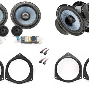 Kit 6 altoparlanti Gladen Kia Sportage serie (JE) dal 2004 al 2010 Anteriori e Posteriori