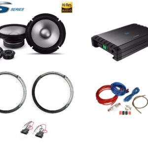 Kit Alpine linea S2 Hi Res per VW Golf VII Altop.+Ampl.+Subwoofer