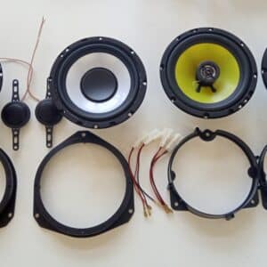 Kit 6 altoparlanti per Ford KA  3 serie dal 2008 al 2016  Anteriori e Posteriori