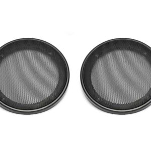 Coppia griglie in metallo per altoparlanti  ø 130