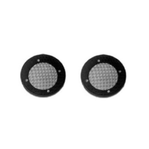 Coppia griglie in metallo per altoparlanti  ø 50mm