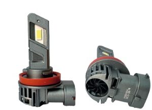 Kit Led H11 Plug and Play 10000 lumen 6000K stesse dimensioni dell'originale