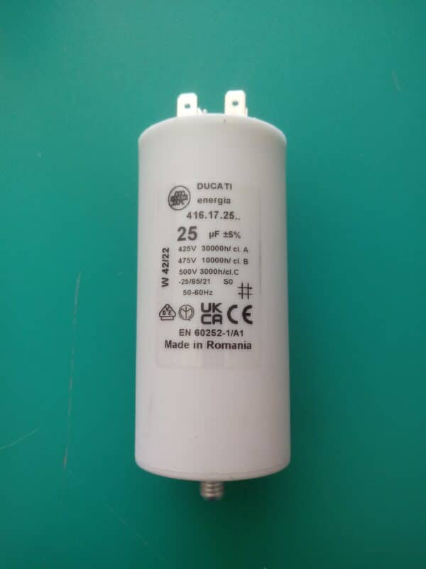 Condensatore d'esercizio 25,0UF-400/450V per compressore climatizzatore