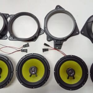 Kit altoparlanti per Peugeot 207 SW Anteriori e Posteriori