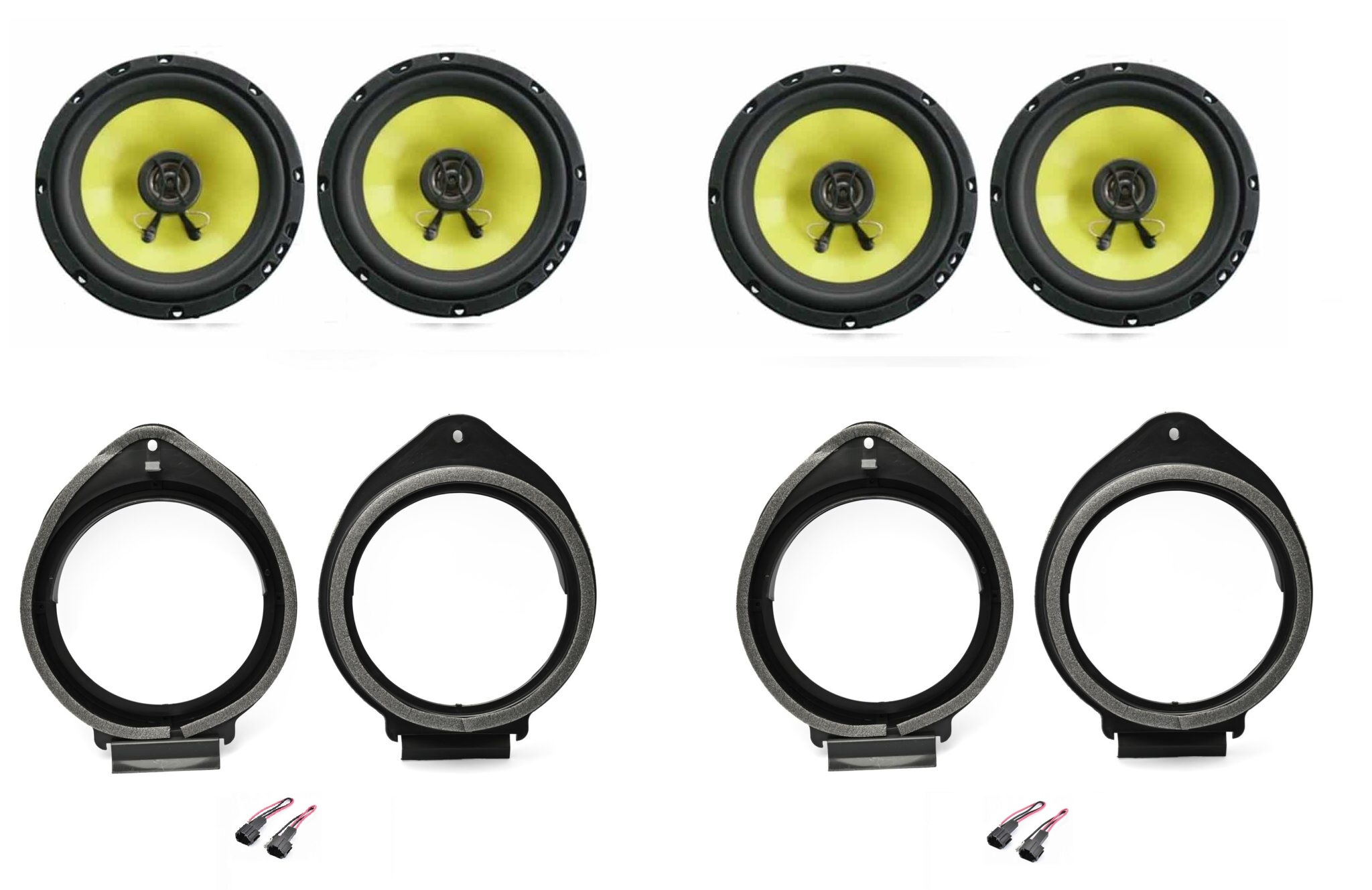 Kit altoparlanti per Chevrolet Aveo (T250-T300) Anteriori e Posteriori