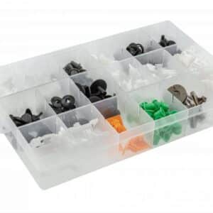 Assortimento clip di fissaggio rivestimento Audi 160 pz 12 tipi