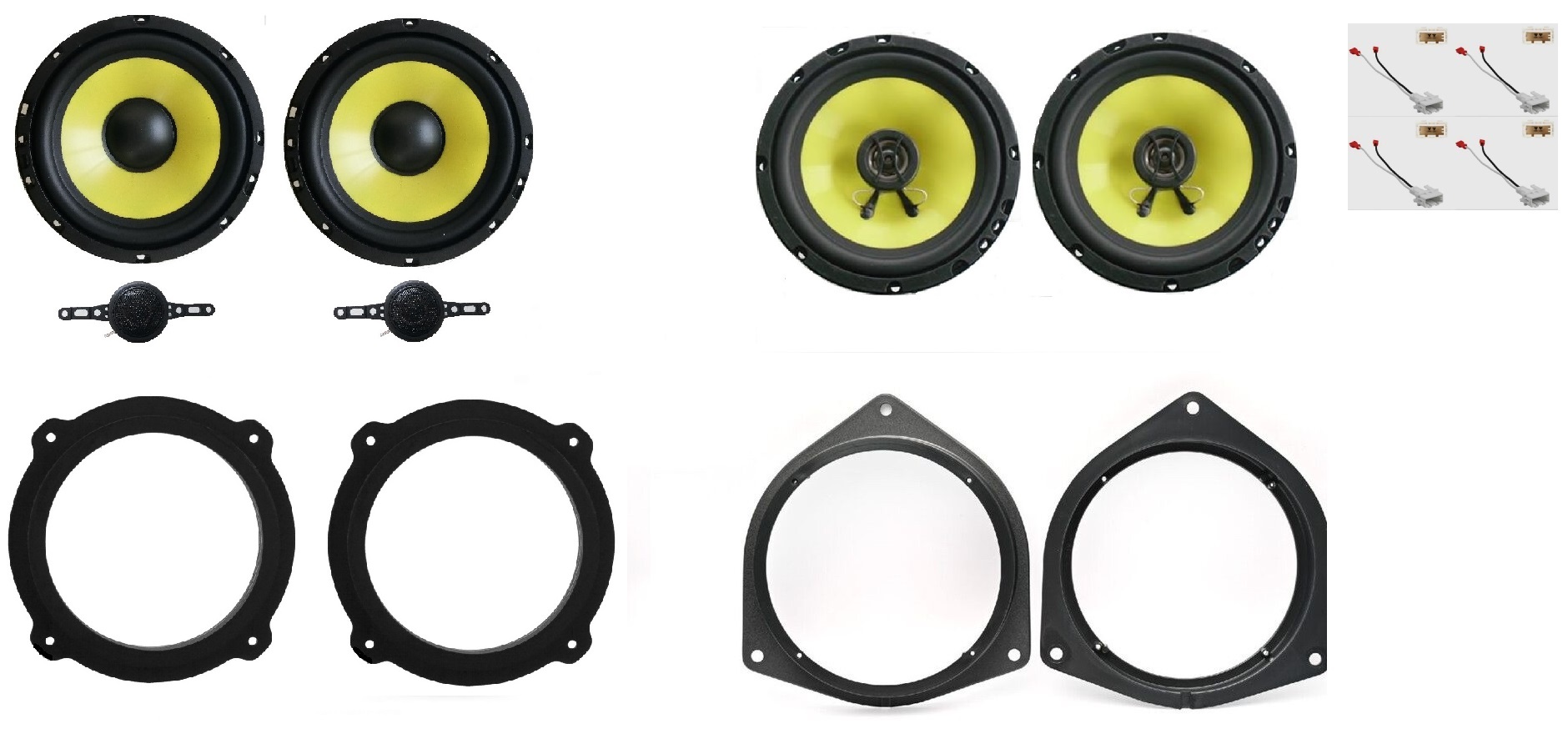 Kit 6 altoparlanti per Hyundai I20 serie dal 2008 al 2014