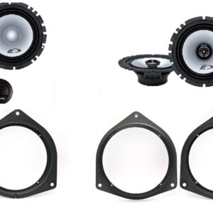 Kit 6 altoparlanti Alpine per Hyundai I10 serie dal 2014 al 2021