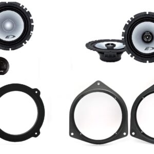 Kit 6 altoparlanti Alpine per Kia Cee'd serie 2006-2012
