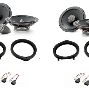Kit 6 altoparlanti Focal Universal per Honda Jazz 4^ serie (GK) Anteriori e Posteriori
