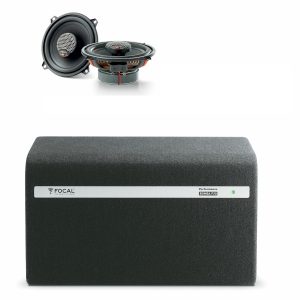 Kit Focal per  Microcar Ligier altoparlanti + subwoofer amplificato Bomba BP20