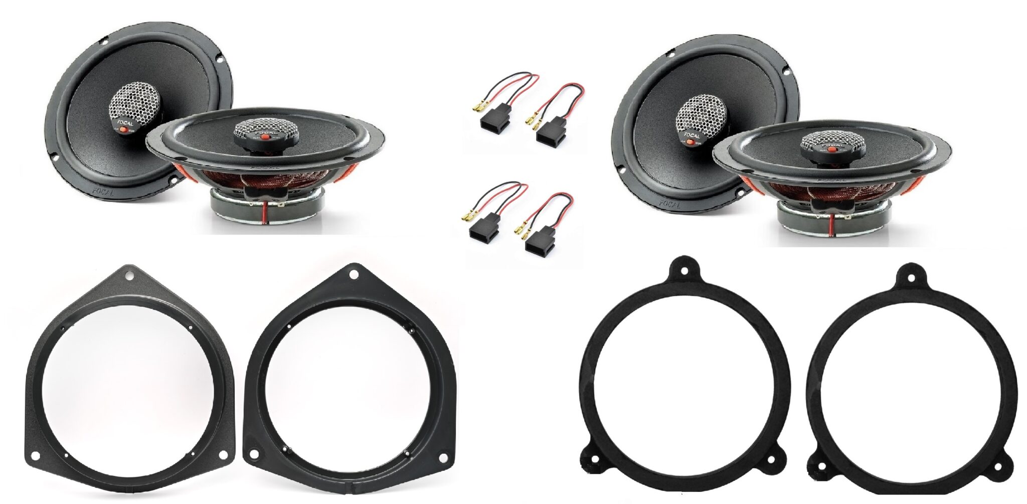 Kit 4 altoparlanti Focal Universal per Toyota RAV 4 2° serie