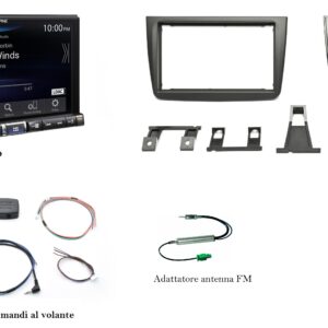 Kit multimediale Alpine ILX705D per Alfa Romeo Mito (955_) serie 2014-2018