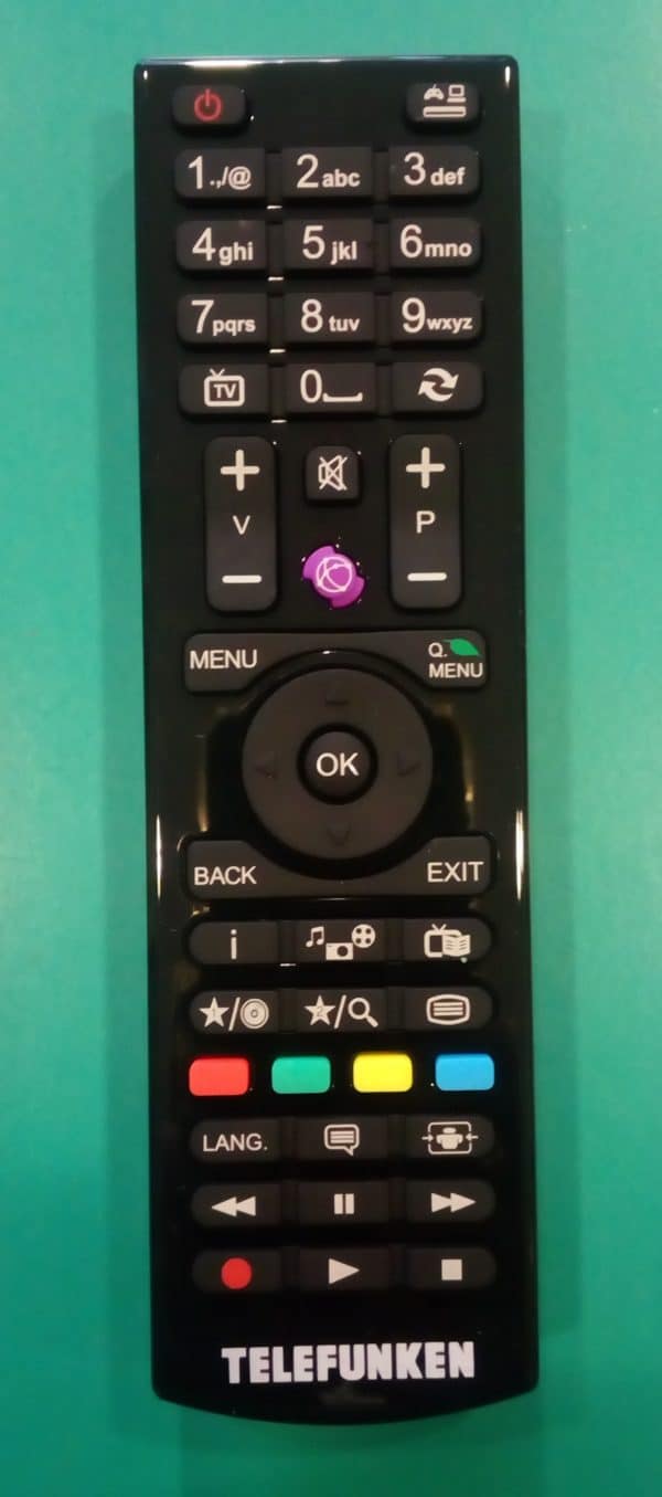 Telecomando per Telefunken TE 49282 B34 C2H  TE49282B34C2H