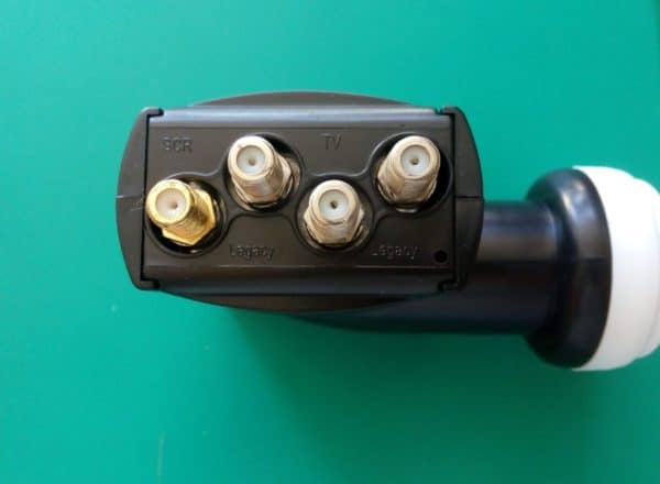 LNB SCR universale con 2 Legacy + TV miscelata marca Ekselans - immagine 2