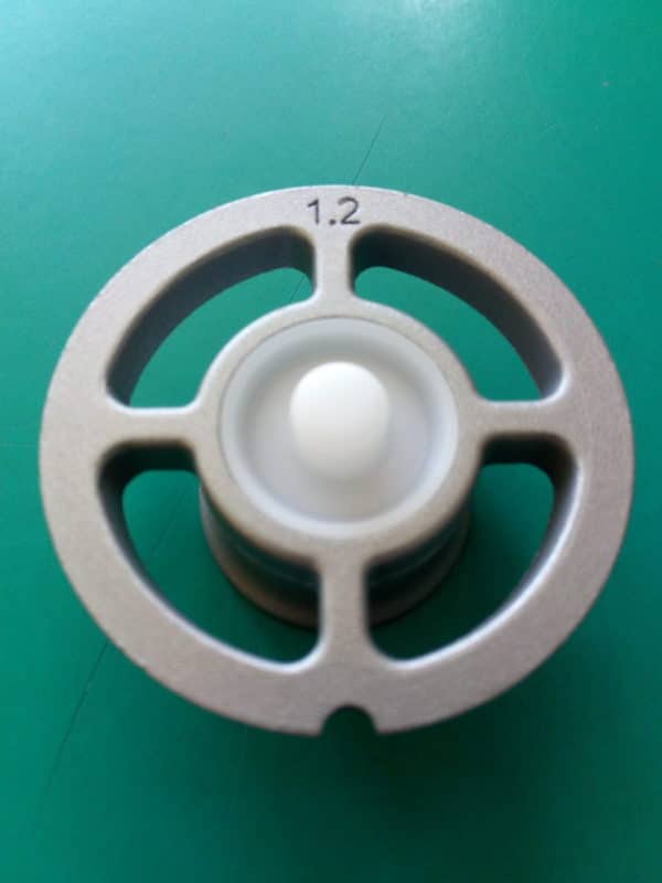 Inserto metallico per disco estrusore Philips lasagne e gnocchi 1.2mm