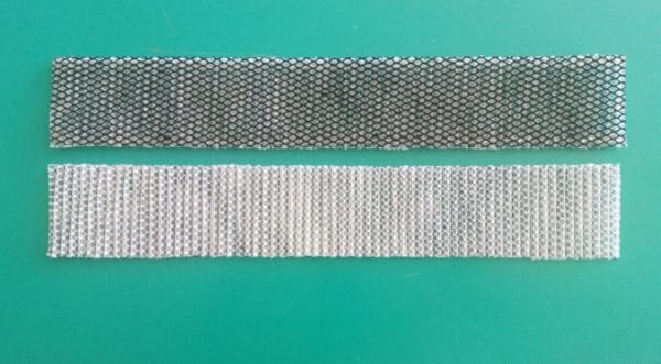 Confezione 2 pezzi filtri climatizzatore universali ritagliabili misura 29,5 cm X 4,8 cm