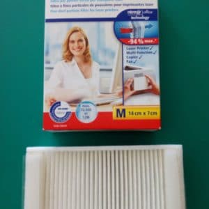 Filtro polveri sottili per stampanti laser Tesa Clean Air 14x7