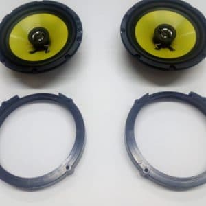 Coppia altoparlanti + supporti per Volkswagen New Beetle anteriori