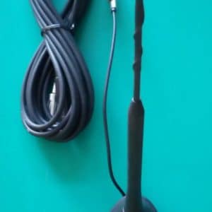 Antenna inclinata da tetto con cavo per Citroen C2 lunghezza totale 26 cm
