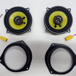 Kit altoparlanti + supporti + cavi altoparlanti per Peugeot Bipper dal 2008