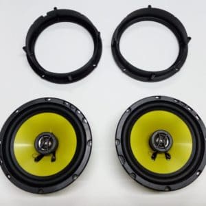 Kit altoparlanti casse 120 Watt con adattatori per Skoda Superb