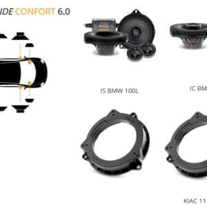 Kit altoparlanti Focal Plug and Play per BMW serie 1 F40
