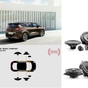Kit altoparlanti Focal 6.0 per Renault Grand Scenic IV plug and play