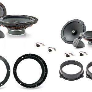 Kit 8 altoparlanti Focal Universal per Audi Q2 serie dal 2016