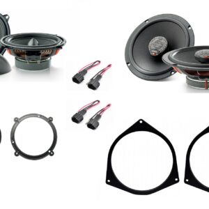 Kit 6 altoparlanti Focal Universal per Audi A3 5 porte (8L) 96-03 Anteriori e Posteriori