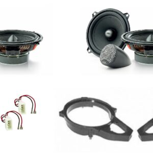 Kit 8 altoparlanti Focal Universal per BMW Serie 3 (E36) ’90>’98 Coupe’