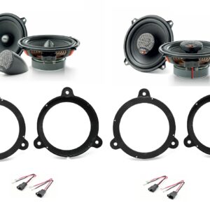Kit 6 altoparlanti Focal Universal per Renault Megane III serie 2009 – 2016 Anteriori e Posteriori